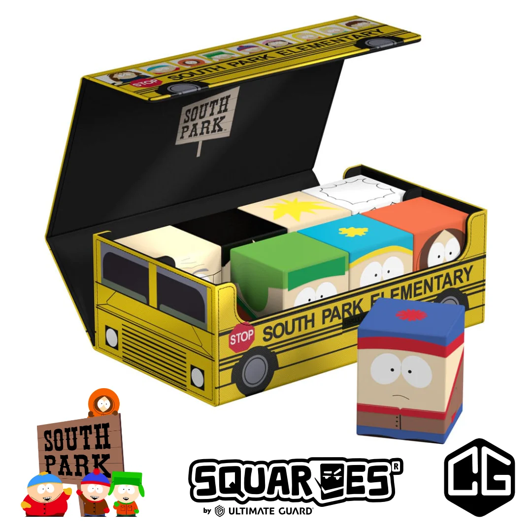サウスパーク スクールバスコレクターケース デッキケース South Park Squaroes - Collectors Case South Park™ - School Bus