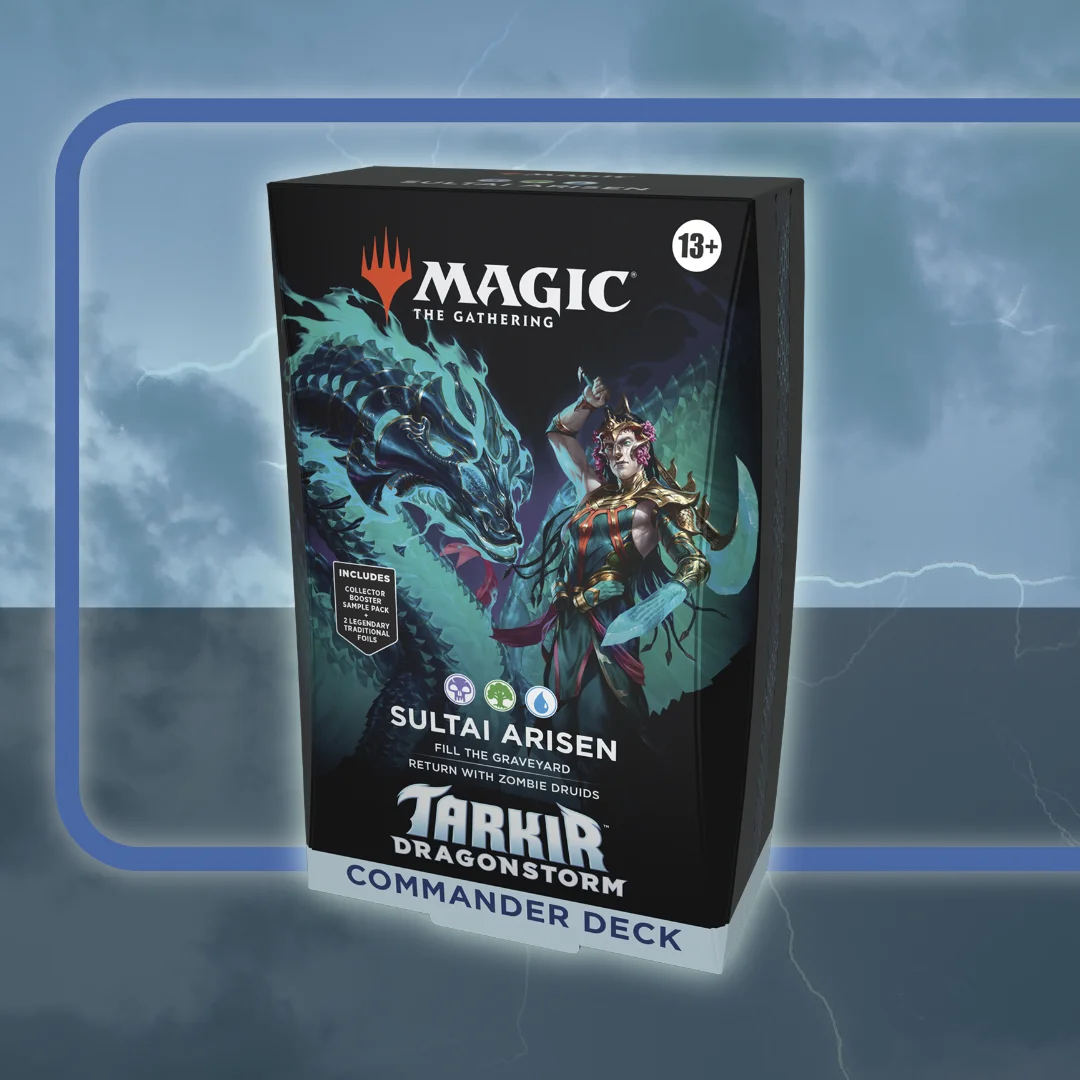 Magic - Tarkir: Dragonstorm - Commander Deck - Sultai Arisen - Cardboard Garage Magic - Tarkir: Dragonstorm - Commander Deck - Sultai Arisen - Cardboard Garage