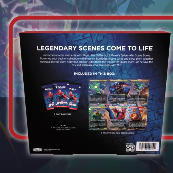 Scene Box - Marvel's Spider-Man - back
