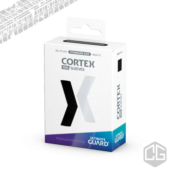 UG-SLEEVE-CORTEX-100-BLACK-1 Cortex sleeves - Black - Standard Size - Ultimate Guard