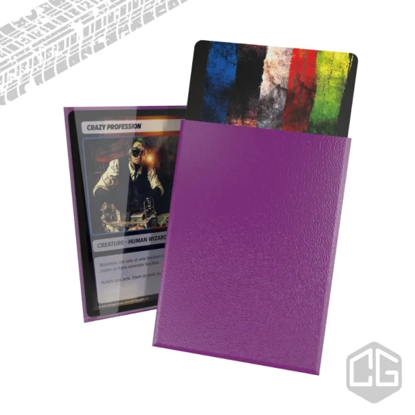 UG-SLEEVE-CORTEX-100-PURPLE-2 Cortex sleeves - Purple - Standard Size - Ultimate Guard