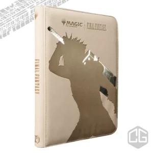Ultra Pro - FINAL FANTASY™ CLOUD, PLANET'S CHAMPION 9-POCKET PREMIUM ZIPPERED PRO-BINDER