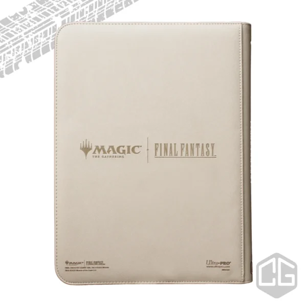 Ultra Pro - FINAL FANTASY™ CLOUD, PLANET'S CHAMPION 9-POCKET PREMIUM ZIPPERED PRO-BINDER