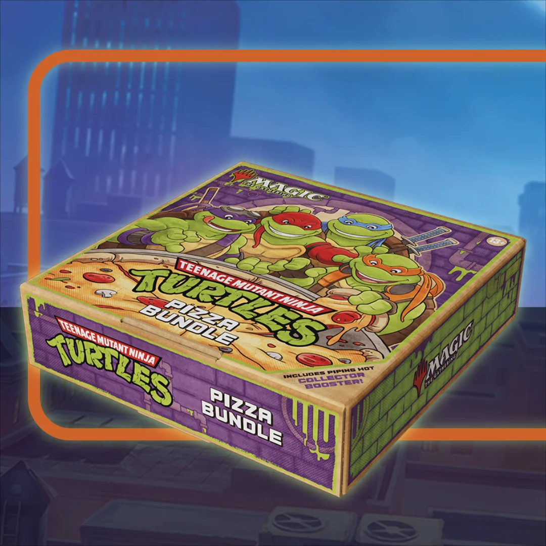 Magic - Teenage Mutant Ninja Turtles - Pizza Bundle - Cardboard Garage