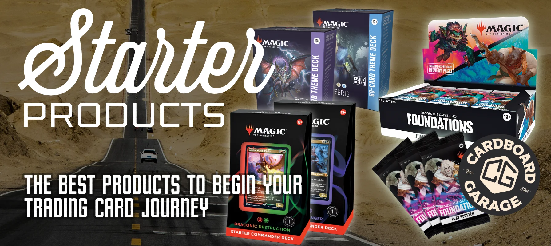 The best Magic the Gathering beginner products!