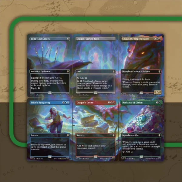 Scene box cards Treasures of Smaug